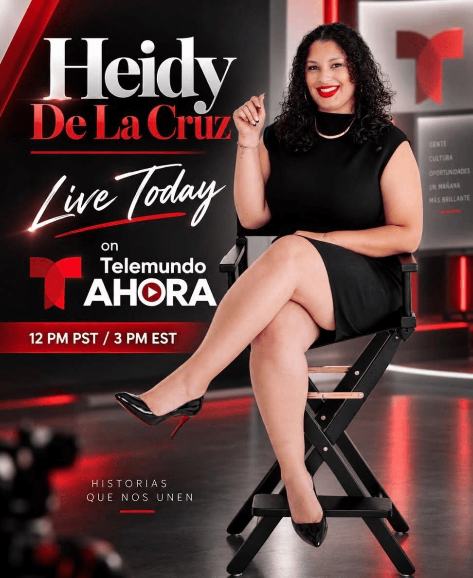 Heidy De La Cruz — Telemundo Interview
