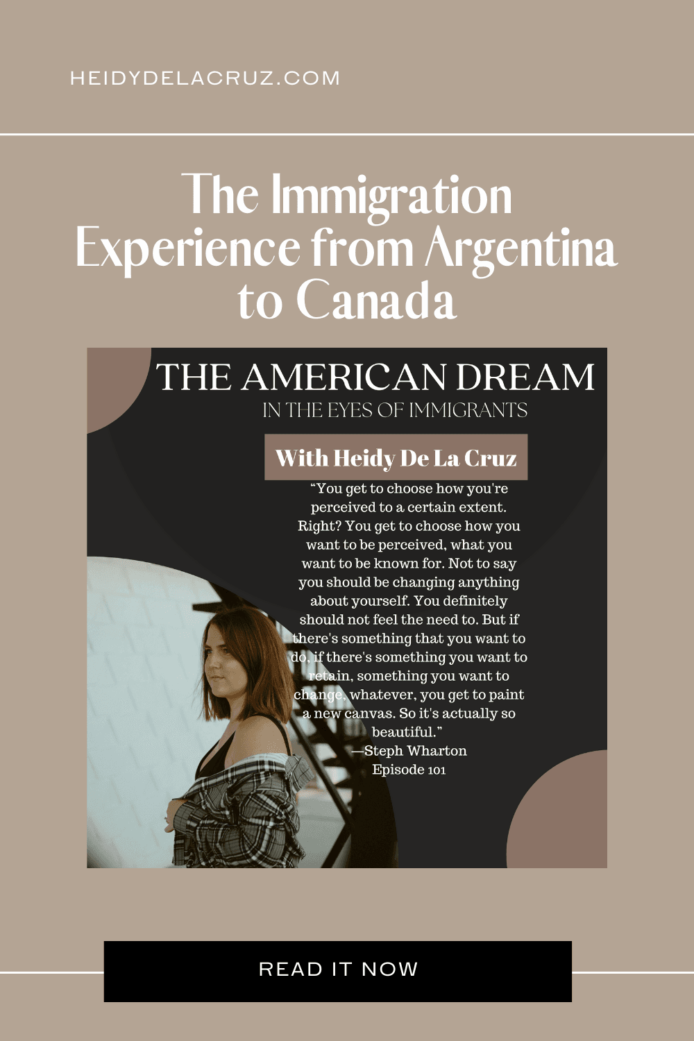 The Immigration Experience from Argentina to Canada