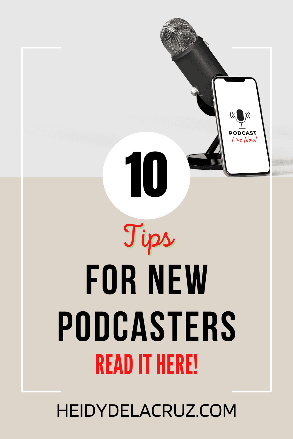 10 Tips for New Podcasters
