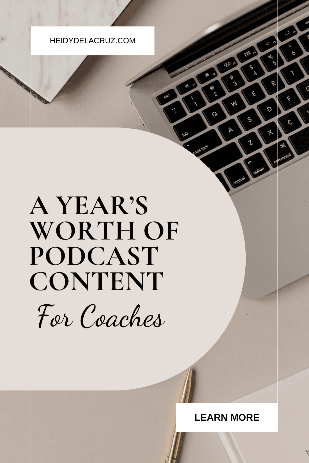 A Year’s Worth of Podcast Content for Coaches