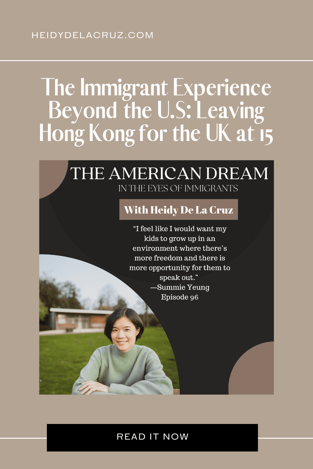 Leaving Hong Kong to the UK: One Immigrant’s Journey of Culture and Career