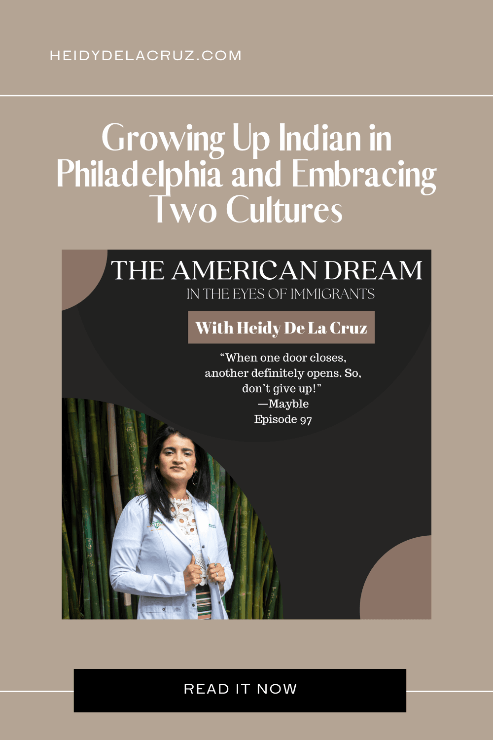 Growing Up Indian in Philadelphia and Embracing Two Cultures
